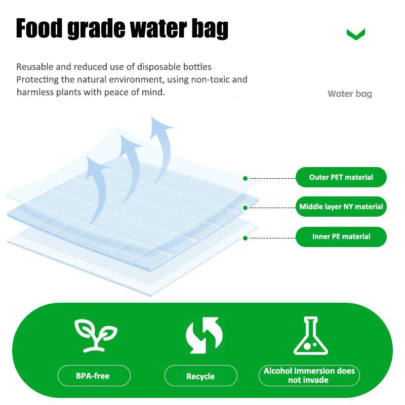 4.5L Adjustable Drip Irrigation Plant Self Watering Bag Automatic Slow Release Watering Device Indoor Potted Garden WateringTool