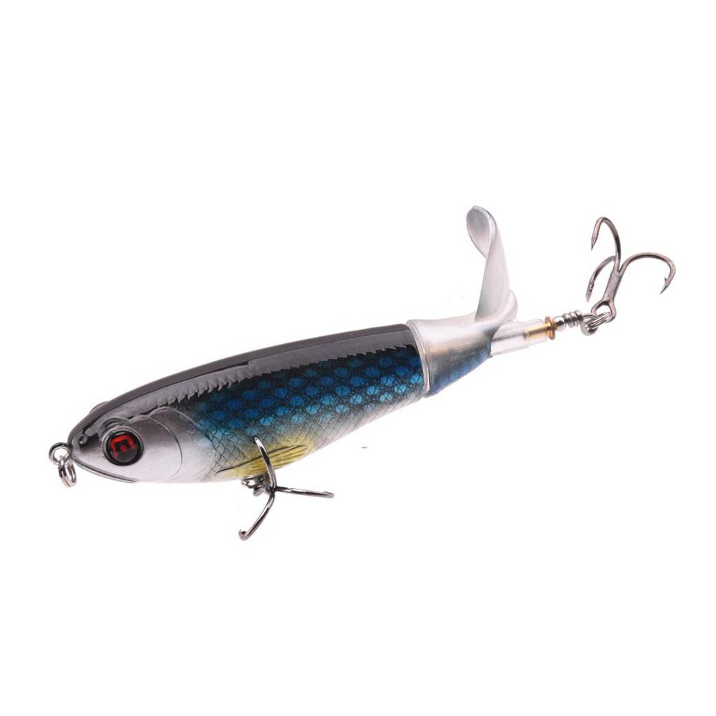 Fishing For Bass, Bass Whopper Plopping Bass With Floating Rotating Tail For Bass Trout, Bass Topwater For Saltwater