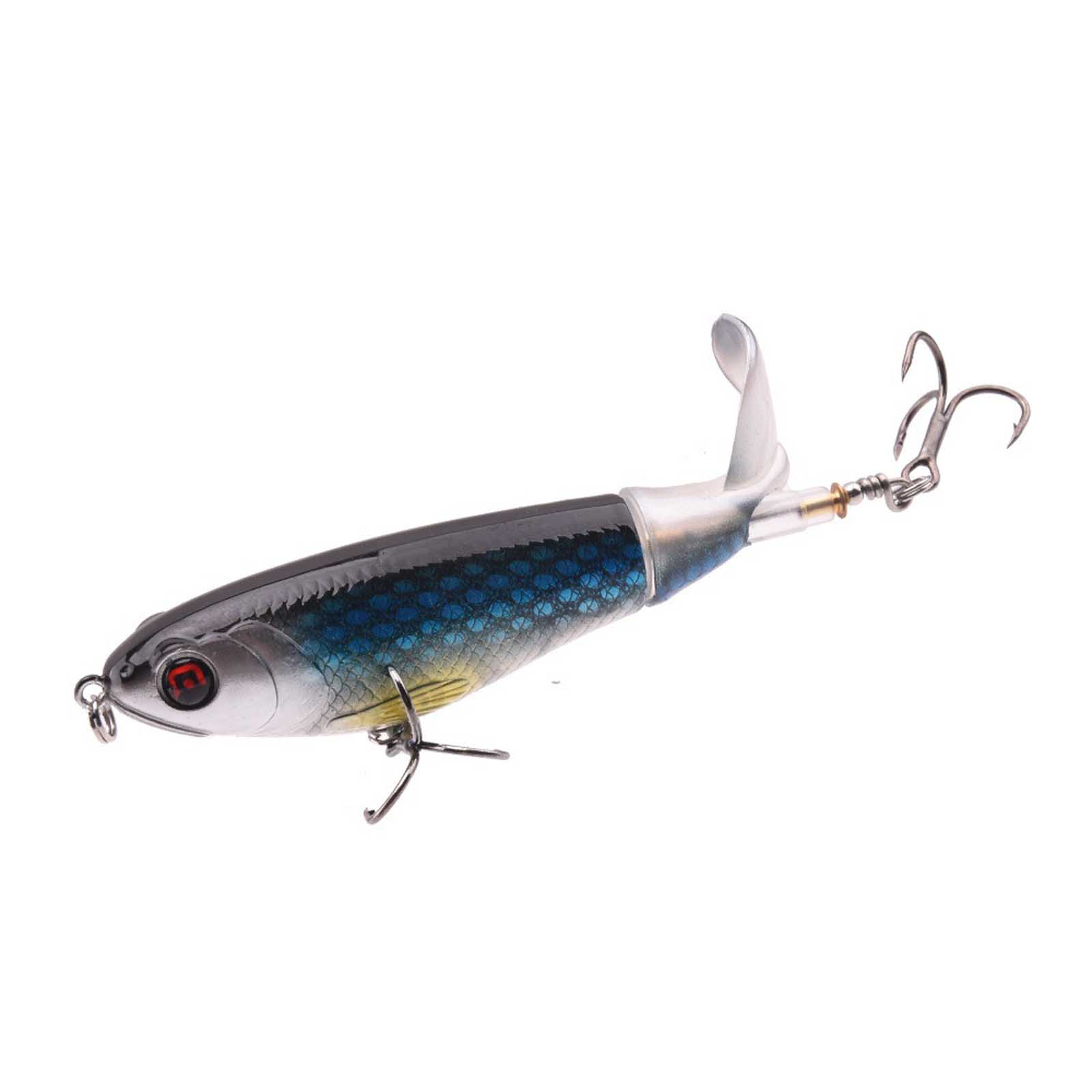 Fishing  For Bass, Bass Whopper  Plopping Bass With Floating Rotating Tail For Bass Trout, Bass Topwater For Saltwater One Size