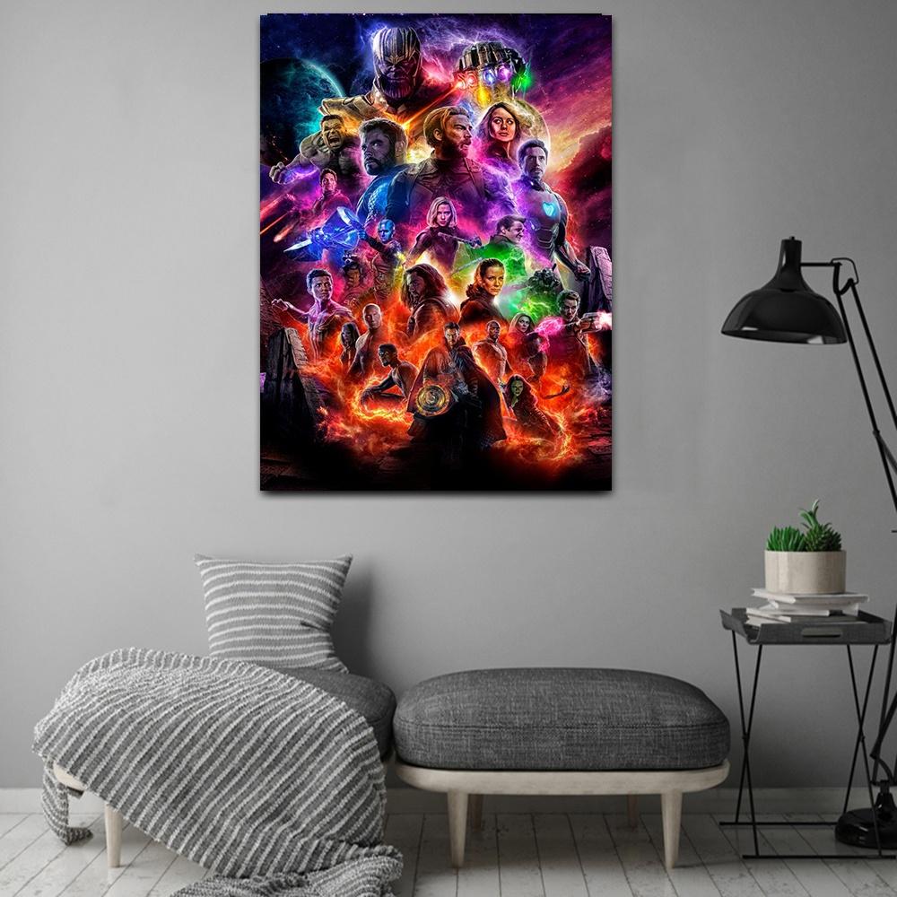 Premium Quality Avengers 4 End Game Tony Stark 24x36" Super Heroes Poster