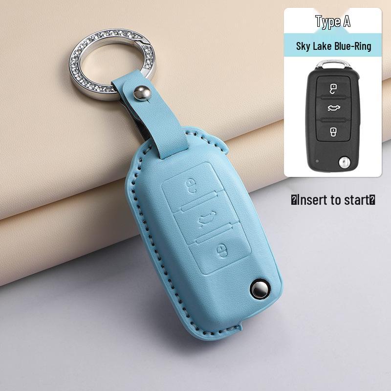 Volkswagen Key Cover for Sagitar, Bora, Magotan, Golf, T-Roc, Tiguan L, Passat, and Lavida Models
