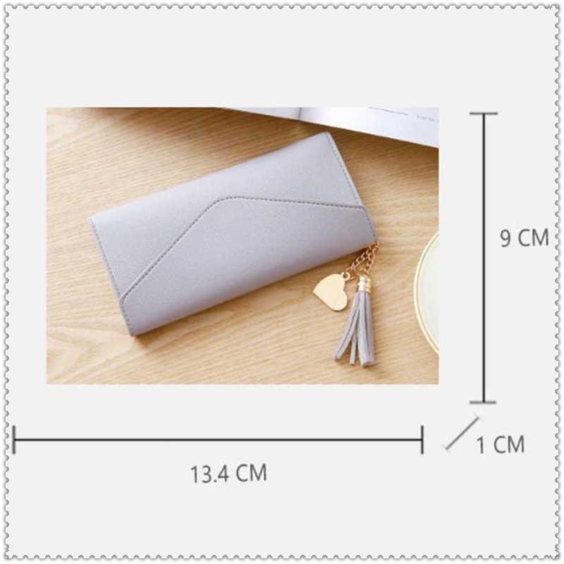 Long Women Wallets PU Leather Women's Purse Party Clutch Female Card Holde