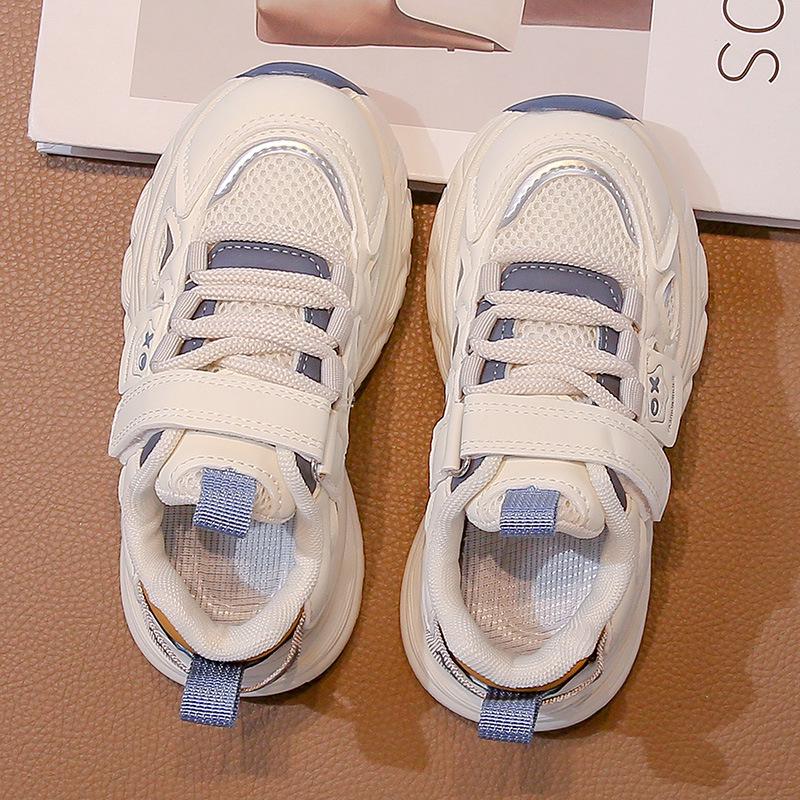 Boys' Mesh Breathable Sports Shoes, Spring 2026 – Fashionable Casual Shoes for Medium and Large Children