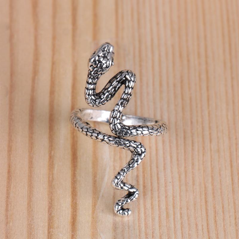 Design Curved Eye Snake Ins Cool Style Fashion Versatile Niche Light Luxury Index Finger Ring