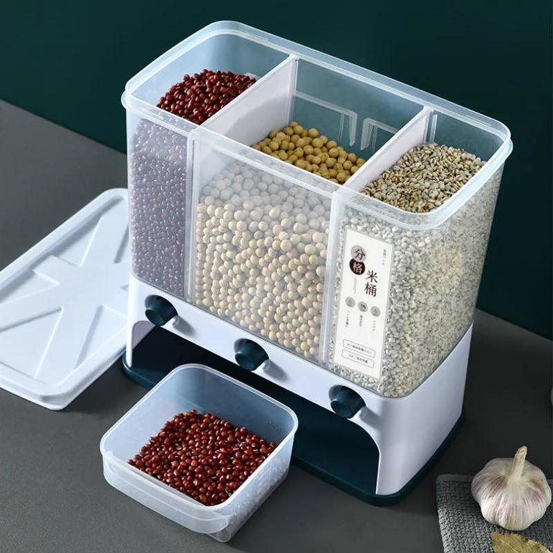 Bucket Classification Storage Box Household Rice Bucket Moisture-proof and Insect-proof Storage