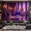 Wall Hanging Tapestry Custom NameTaylor Swift Pattern Personalized Printed Fabric Wall Decor