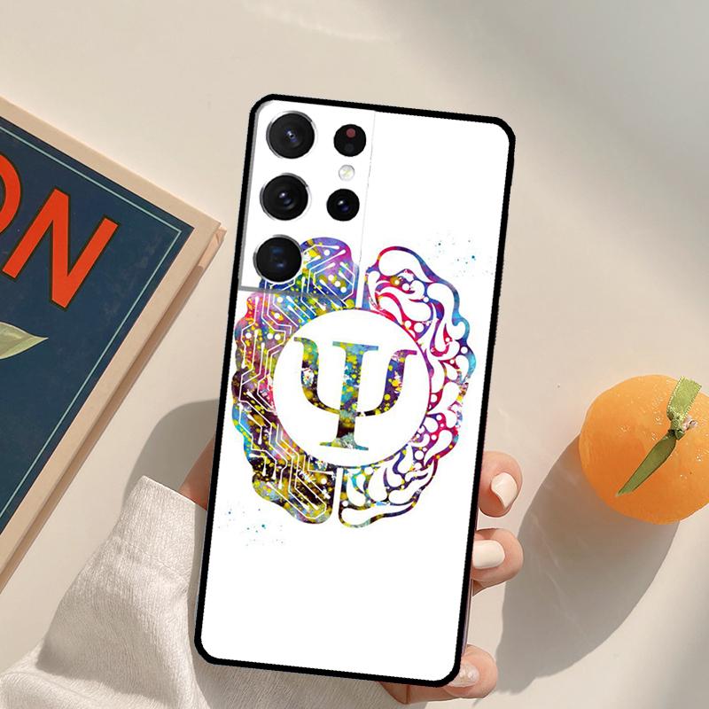 Psychologist Profession Psychology Phone Case For Samsung Galaxy S26 S25 S20 S21 S22 S23 S24 Ultra S10 Plus S25 FE Back Cover