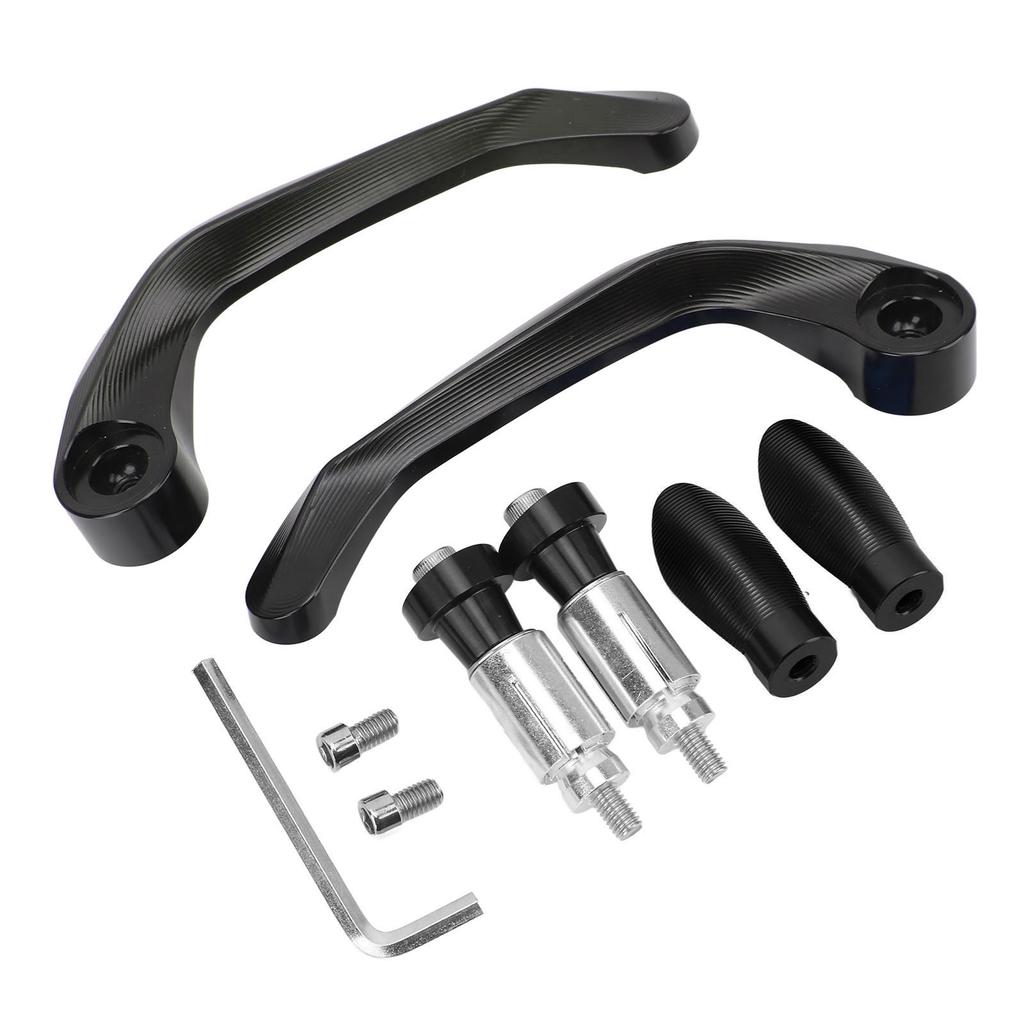 Motorcycle Brake Clutch Guard Anodizing Surface Impact Resistant Universal for 22mm Handlebar Black