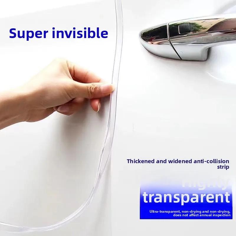 

5 м Защита кромки двери автомобиля Защитные полосы от царапин ПВХ Прозрачная Автомобильная Противоударная Уплотнительная полоса Дверь для Автоаксессуаров