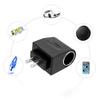 1Pc 220V AC to 12V DC Car Cigarette Lighter Socket Power Adapter Converter EU Plug For Home Auto Use Charging Electronic Devices