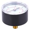 Pressure Gauge 50mm   1Celsius8 BSPT Back Connection for   Water Oil Gas (0-15PSI 0-1Bar)