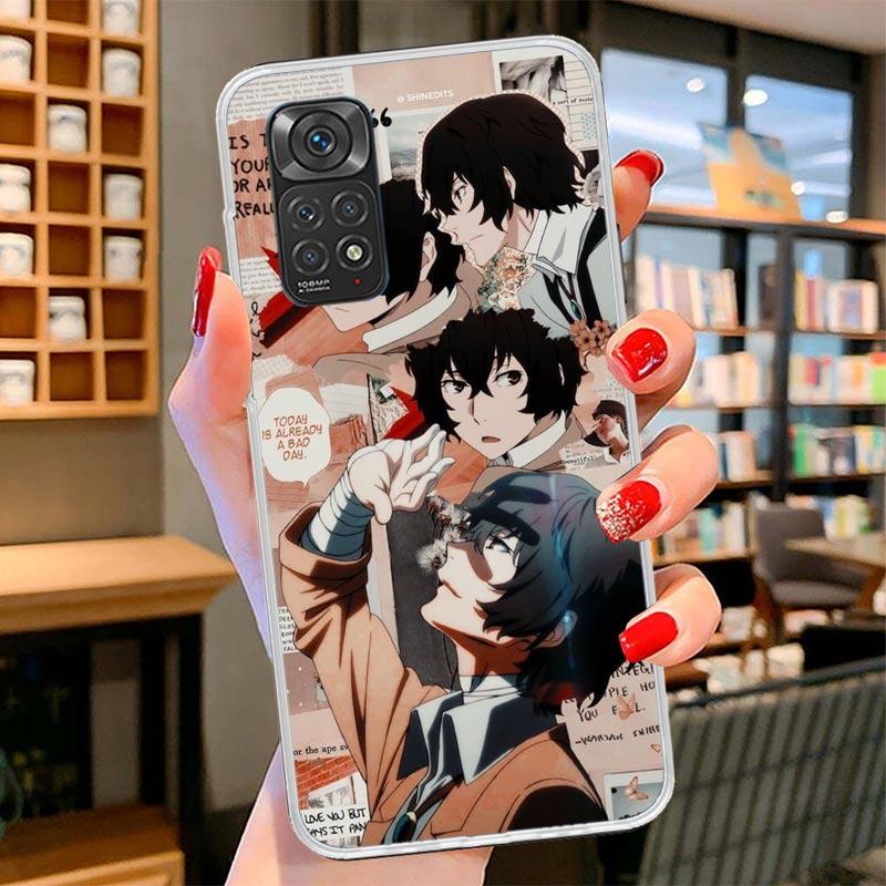 Bungo Stray Dogs Poster Anime Cover Phone Case For Xiaomi Redmi Note 15 14 13 12 11 10 Pro Plus 14S 12S 11S 11T 11E 10S Soft Fun