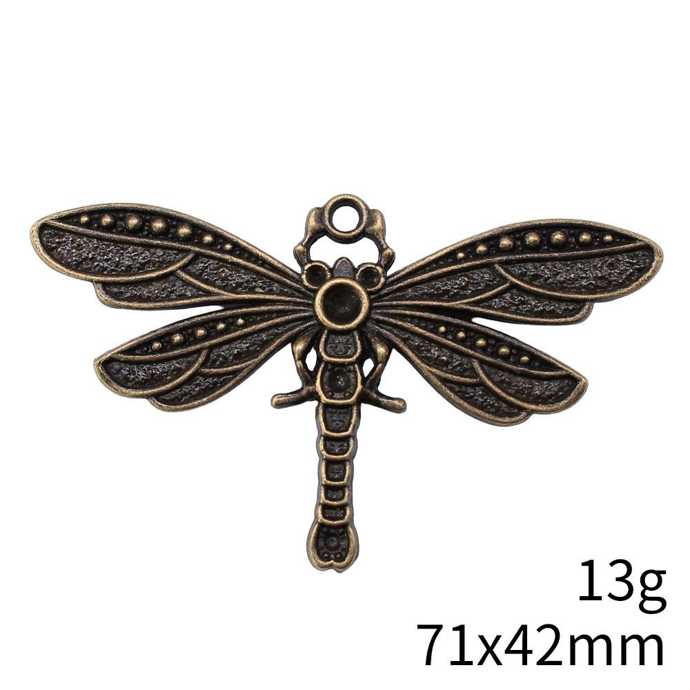 Birthday Gifts Charms Bracelet Italian Dragonfly Charms Pendant Backpack Pendant Accessories