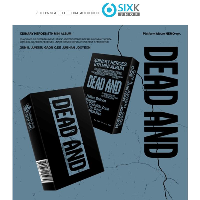 [Pre-order] Xdinary Heroes 8th Mini Album [DEAD-AND] Platform NEMO Ver. [NO POB]