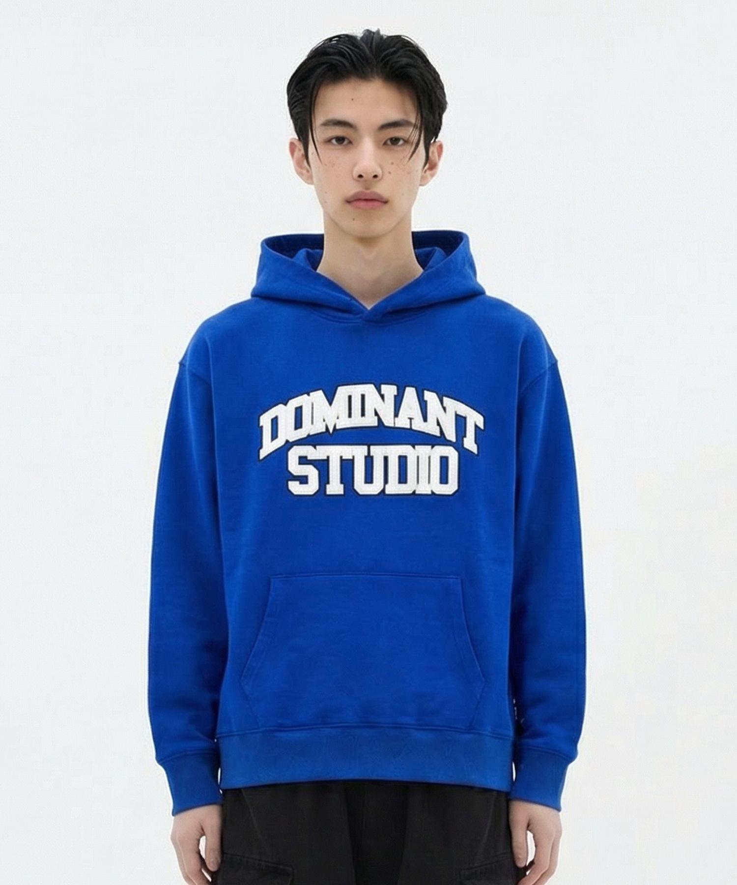 Dominant Studio Embroidered Oversized Hoodie_Blue Blue/M