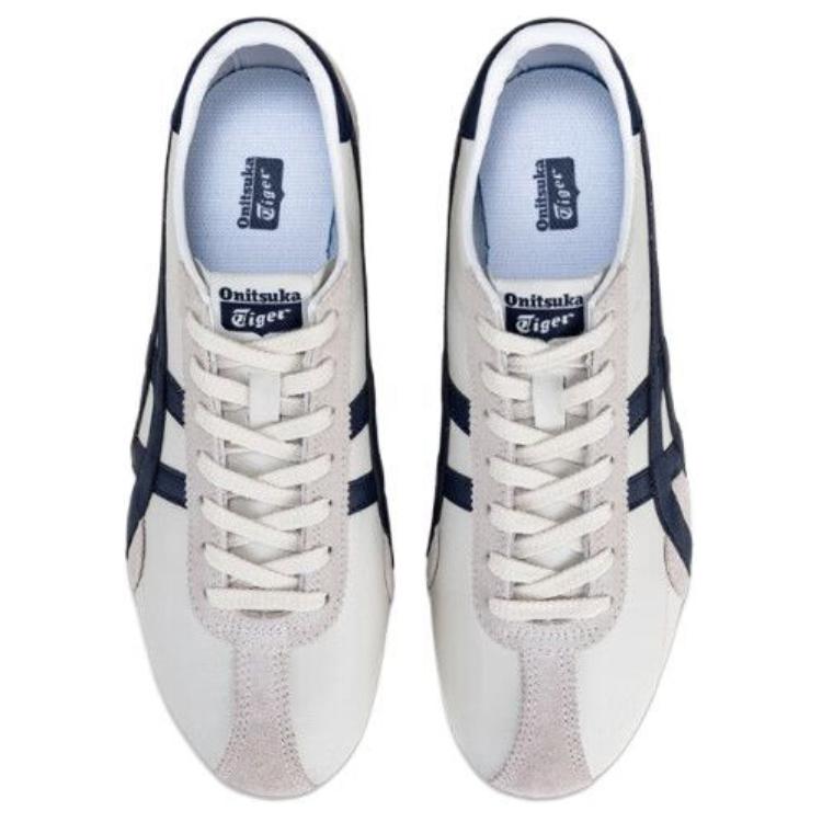 Onitsuka Tiger Runspark Comfortable Versatile Slip-Resistant Durable Lightweight Low-Top Running Shoes Unisex Running Shoes Beige 1183B480-203