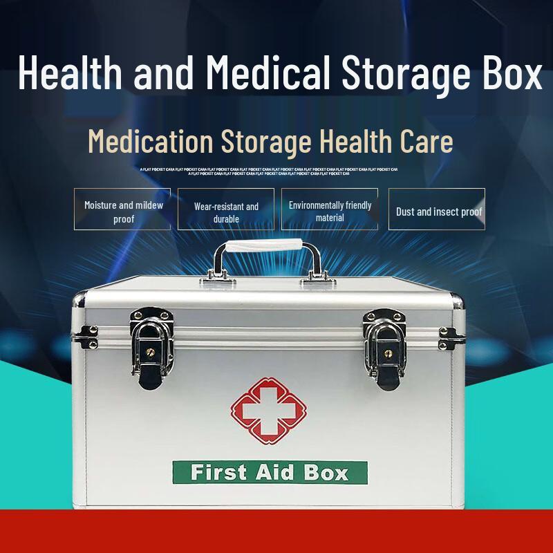 Ruilv Portable Multi-layer First Aid & Medical Box