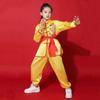 Long Sleeves Wushu Costume Chinese Traditional Martial Art Uniform Tai Chi Uniform  Kids Boys Girls
