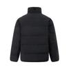 Li-Ning Badfive Water-Resistant Comfortable Casual Cold-Resistant Stand Collar Zipper Short Winter Down Jacket Men Jackets Black AYMU349-1
