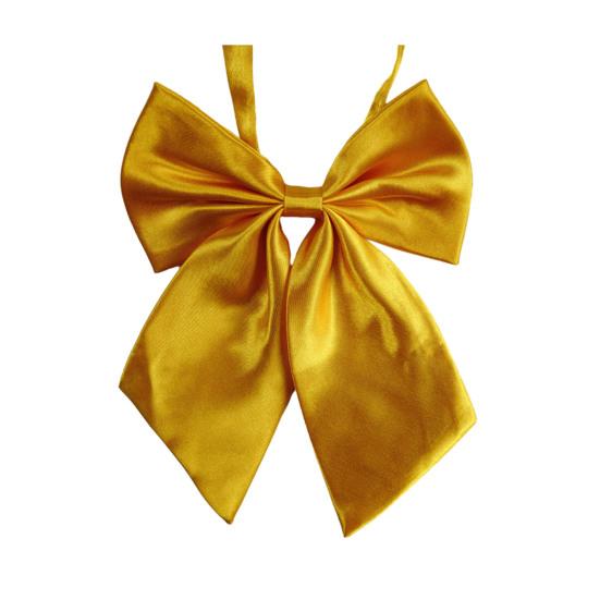 Men Bow Tie Detachable Design Smooth Texture Solid Color Striped Print Neck Tie Weddings Business Parties Outfit Accessories