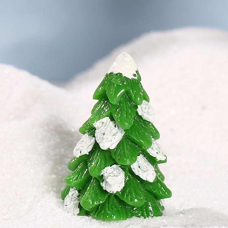 Creative Christmas Ornament Set: Pine Cone Snowman & Mini Christmas House Decorations