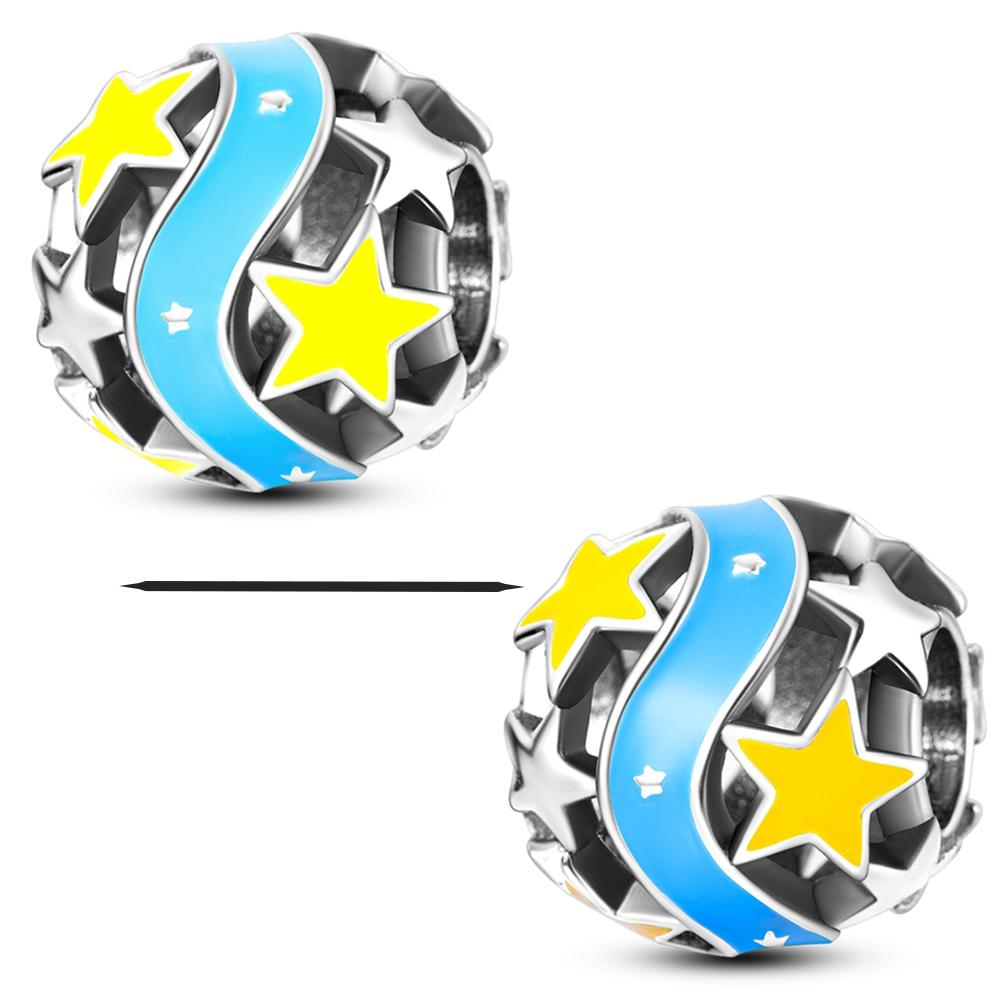 Copper Charms Beads Butterfly Clover Pendant Dangle Fit Original Necklace Bracelet Gift Women Party Diy