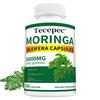 Moringa Oleifera Capsules 6000mg Per Serving, Leaf Extract Herbal Dietary Supplement, 120 Capsules
