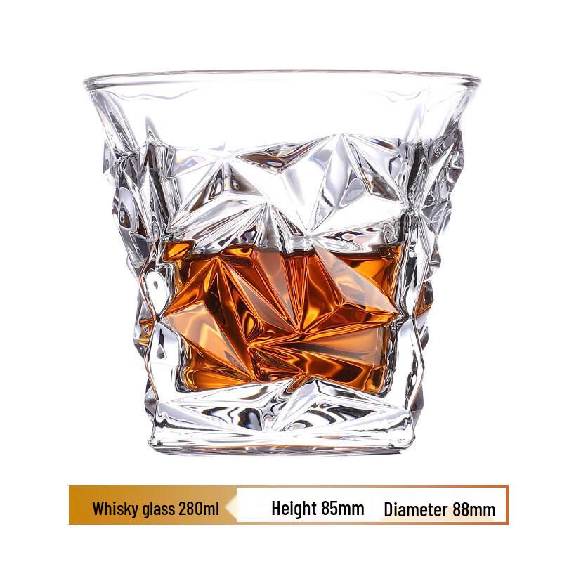 European Style 280ml Crystal Spirit Glass