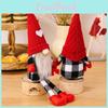 Unique Christmas Gnome Doll With Red Knit Hat And Coffee Mug For Festive Settings