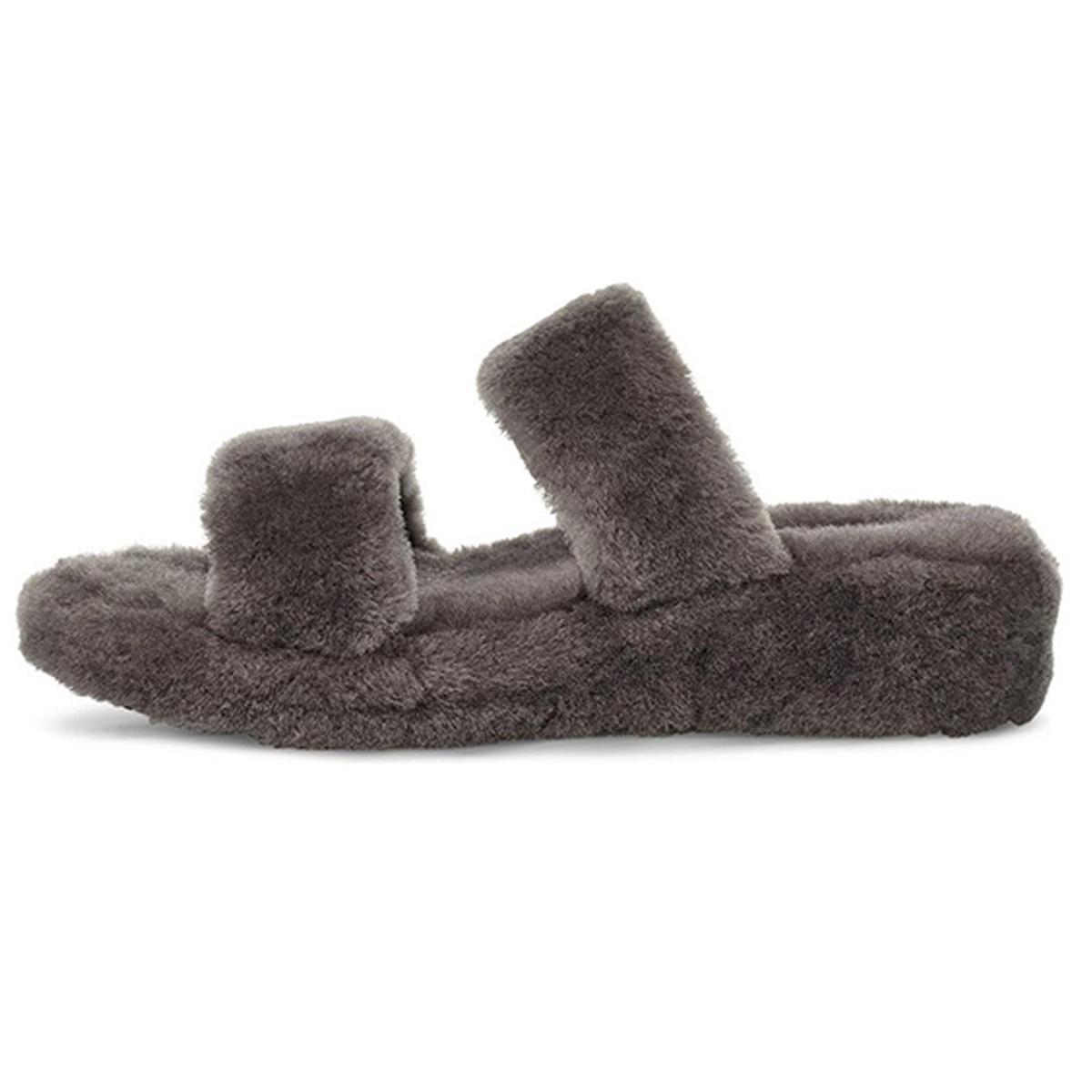 (WMNS) UGG Fuzz Yeah Grey Women s 1104662-CHRC EU 38