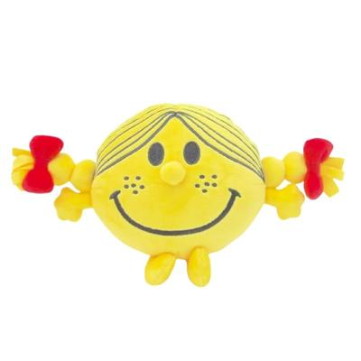Nakajima Corporation MR. MANNEN LITTLE MISS Little Miss Sunshine Pluche Speelgoed S 203748-24 H17,5 x B30,5 x D9cm