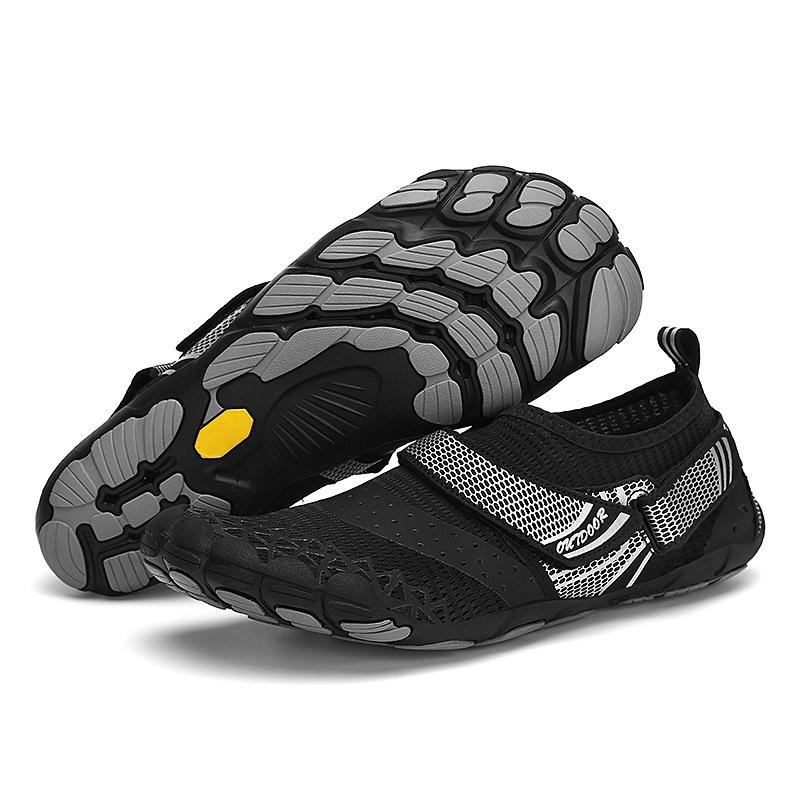 Neue Fünf-Finger-Watschuhe Outdoor Schnür-Badeschuhe Bachverfolgungs-Schuhe