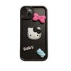 Gaozhu Śliczny Kot KT Pasuje do Etui na Telefon Apple 16plus. Etui ochronne 3D Bow na iPhone 11, obejmujące całe urządzenie