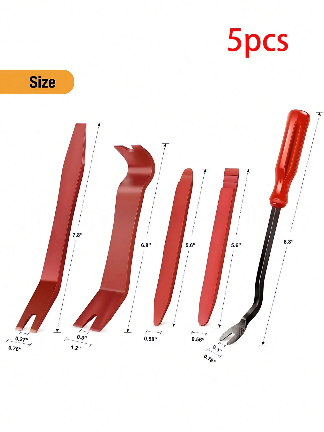 

Automotive Disassembly Tool Set – Designed for Safe Removal of Car Plastic Fasteners & Interior Components