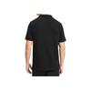 Puma Logo Loose Fit Short Sleeve Polo Shirt Men Tops Black 656978-03