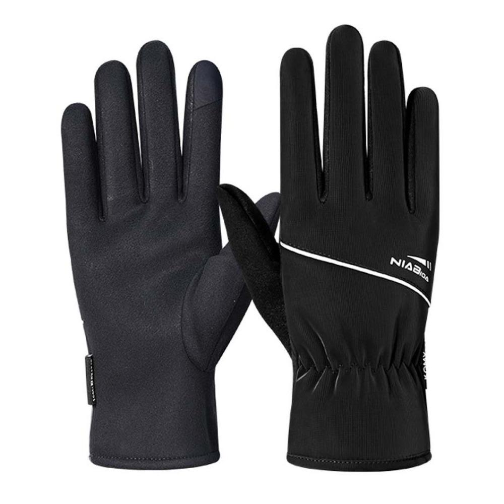 

Украшение буквой Плюшевые Утолщенные Перчатки Мягкие Зимние Варежки с Пальцами Перчатки Защищающие от Холода Лыжные чёрный