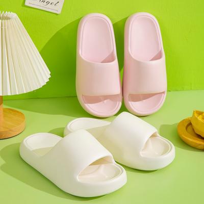 Non-slip Slippers Female Outer Wear 2024 New Bathroom  Indoor Home Men Sandals Female Summer Eva