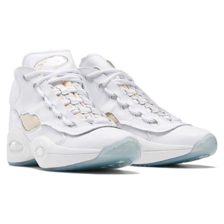 Reebok Maison Margiela X Question Mid Memory Of - White Unisex Sneakers Footwear-White Black GW5000
