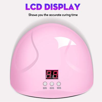 200W UV Led Lamp Nail Dryer Gel USB 12Leds For Nail Machine Curing Lamp With Timer 30s/60s/99s