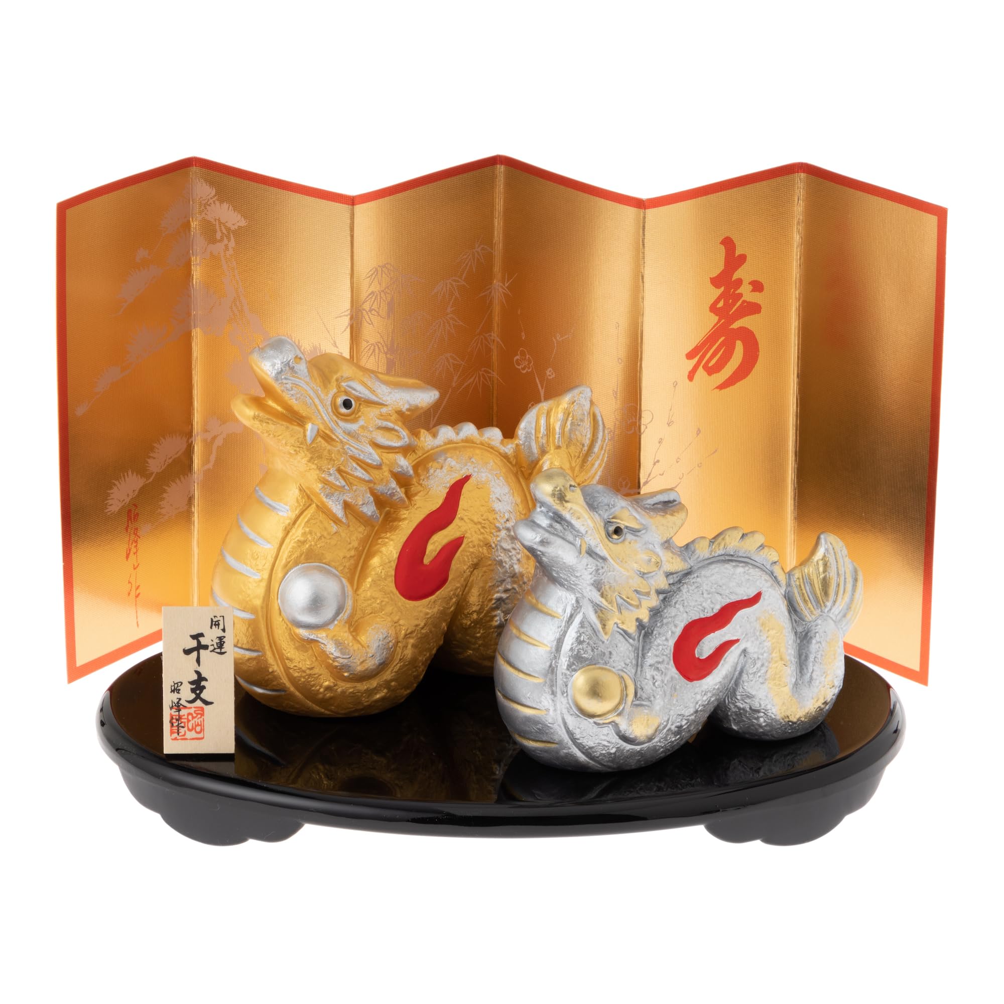 

Сето Тогей 2024 Зодіакальний Компакт Дракон Новий Добрий Золотий та Йосай Сьохо 143 ТОВ. Прикраса, Фігурки, Різдвяна прикраса, Удача, Срібло, Фукутацу,