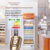 Aucma Commercial Vertical Air-Cooled Display Refrigerator