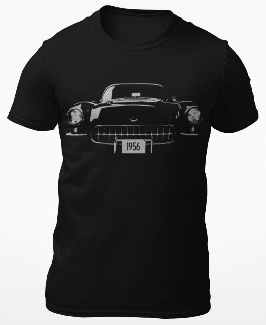 1956 vette C1 Antique American Muscle Car Short-Sleeve T-Shirt L
