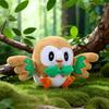 30-50Cm Cute Rowlet  Plush Toys Stuffed Doll Cartoon Pokémon Plushie Anime Bird Pillow Xmas Birthday Gift For Kids