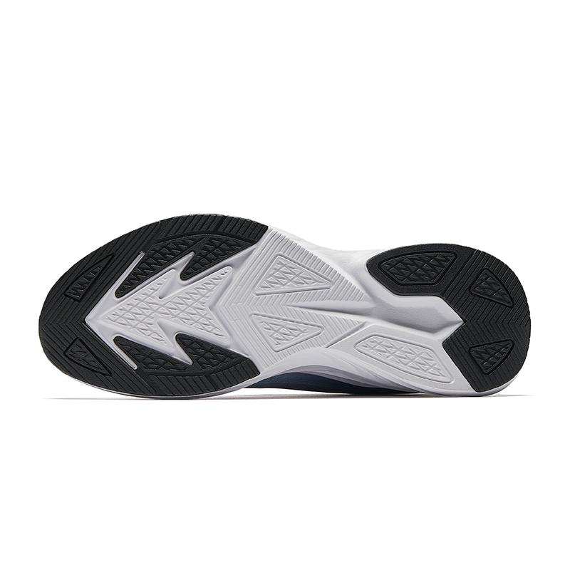 ANTA Men Professional Racing Running Shoes White Black Blue 912535511-4