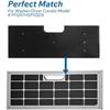 Replacement Cotton Filters 4 Pack Compatible with For GE Profile Washing Machines To Support Lint and Debris Filtration