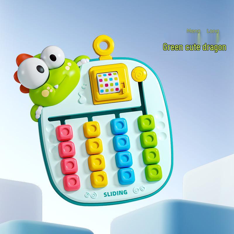 Cartoon Animal Four-Color Chess Game - Early Education Logic Training Toy for Children