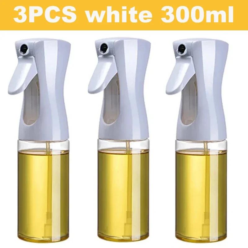 200/300/500ml Oil Spray Olive Oil Spray Bottle Kitchen Cooking  Dispenser Camping  Baking Vinegar Soy Sauce Sprayer Containers