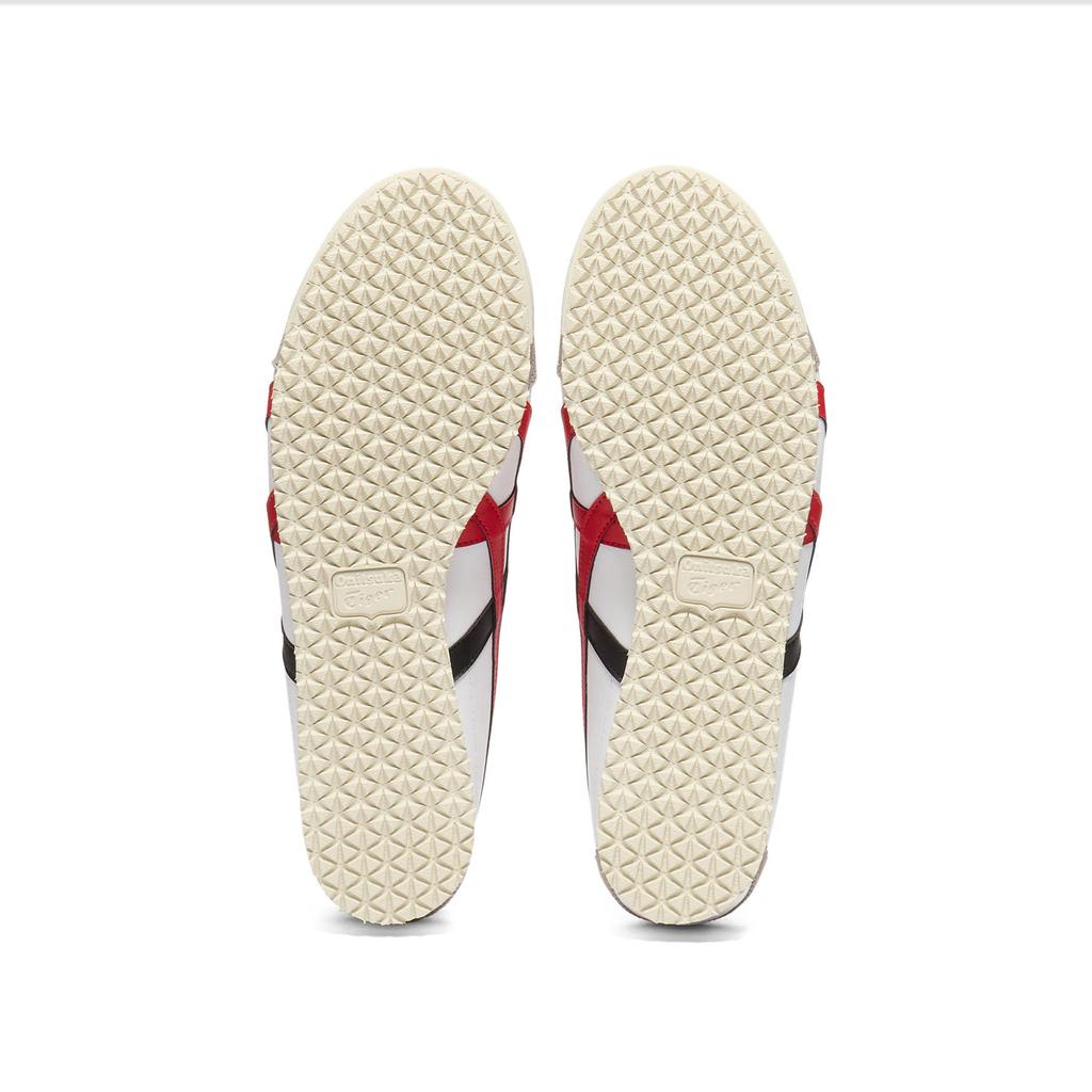 ONITSUKA TIGER Adidași Unisex Mexico 66 Albi Clasici Roșii 1183C102_105