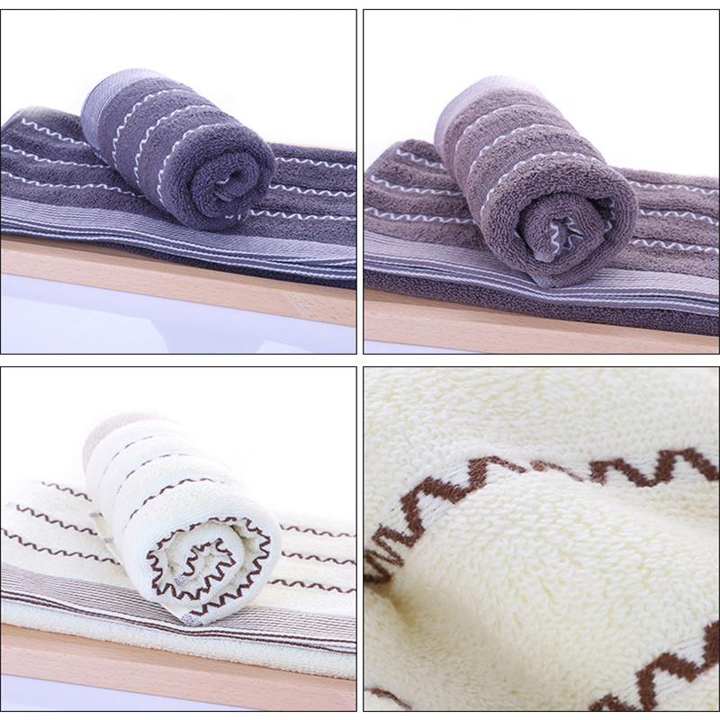 33x73cm Cotton Embroidery Face Hand Towel Soft Absorbent Comfortable Gift Household Textiles Bathroom Supplies