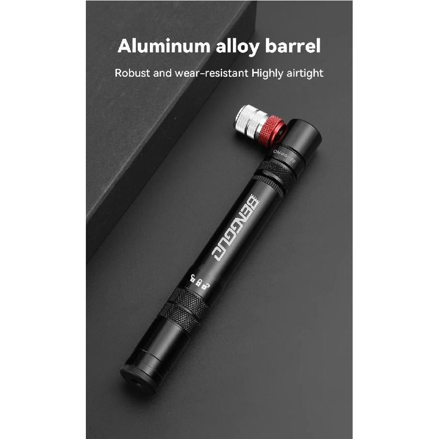Bicycle Portable Mini Pump, Suitable for Both American and French Multifunctional Pumps